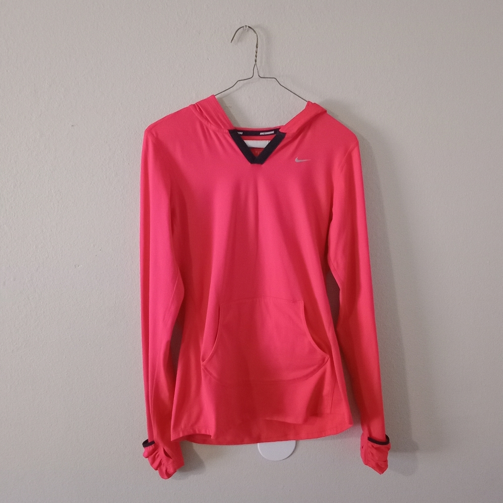 Nike Element Running Hoodie Hot Pink Size S